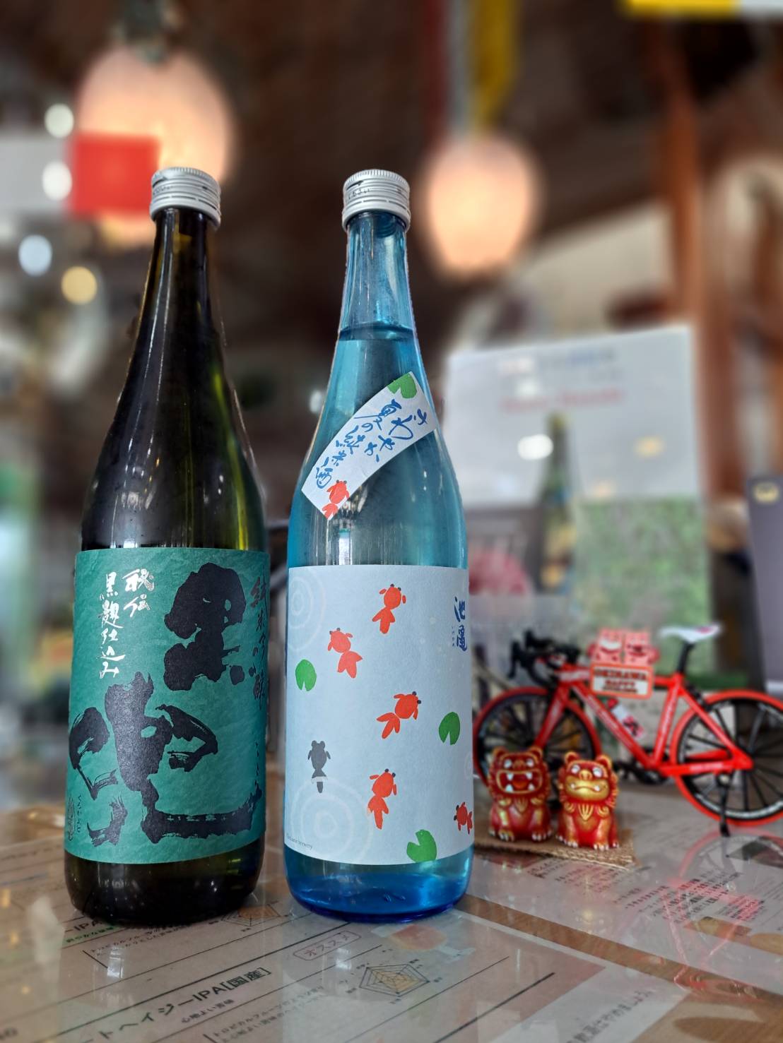 『福岡の池亀酒造さんから黒麹で醸したお酒と夏酒が入荷しました』