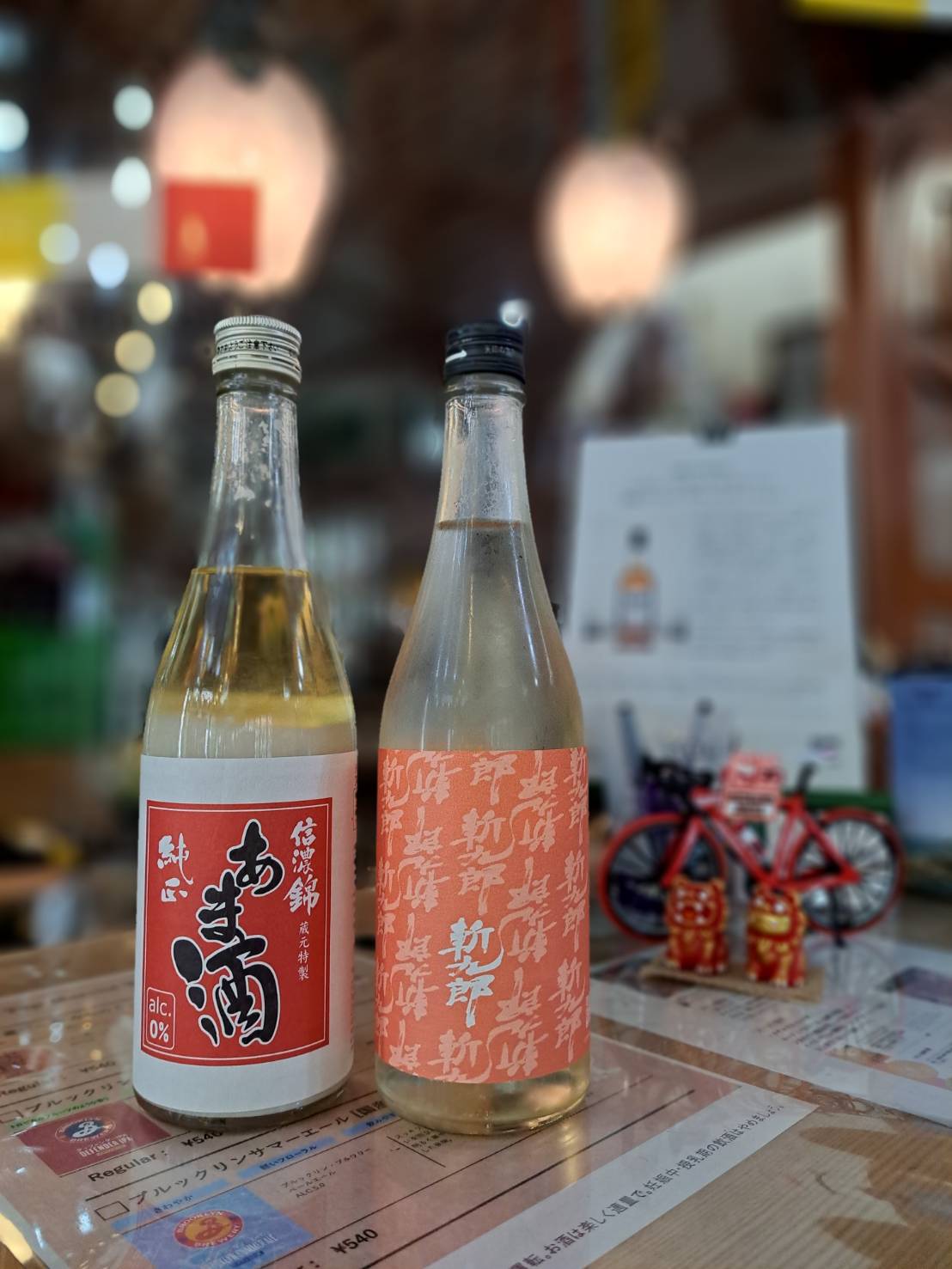 『長野県の信濃錦さんから純正あま酒と斬九郎の夏向けスピンオフ商品が入荷しました』