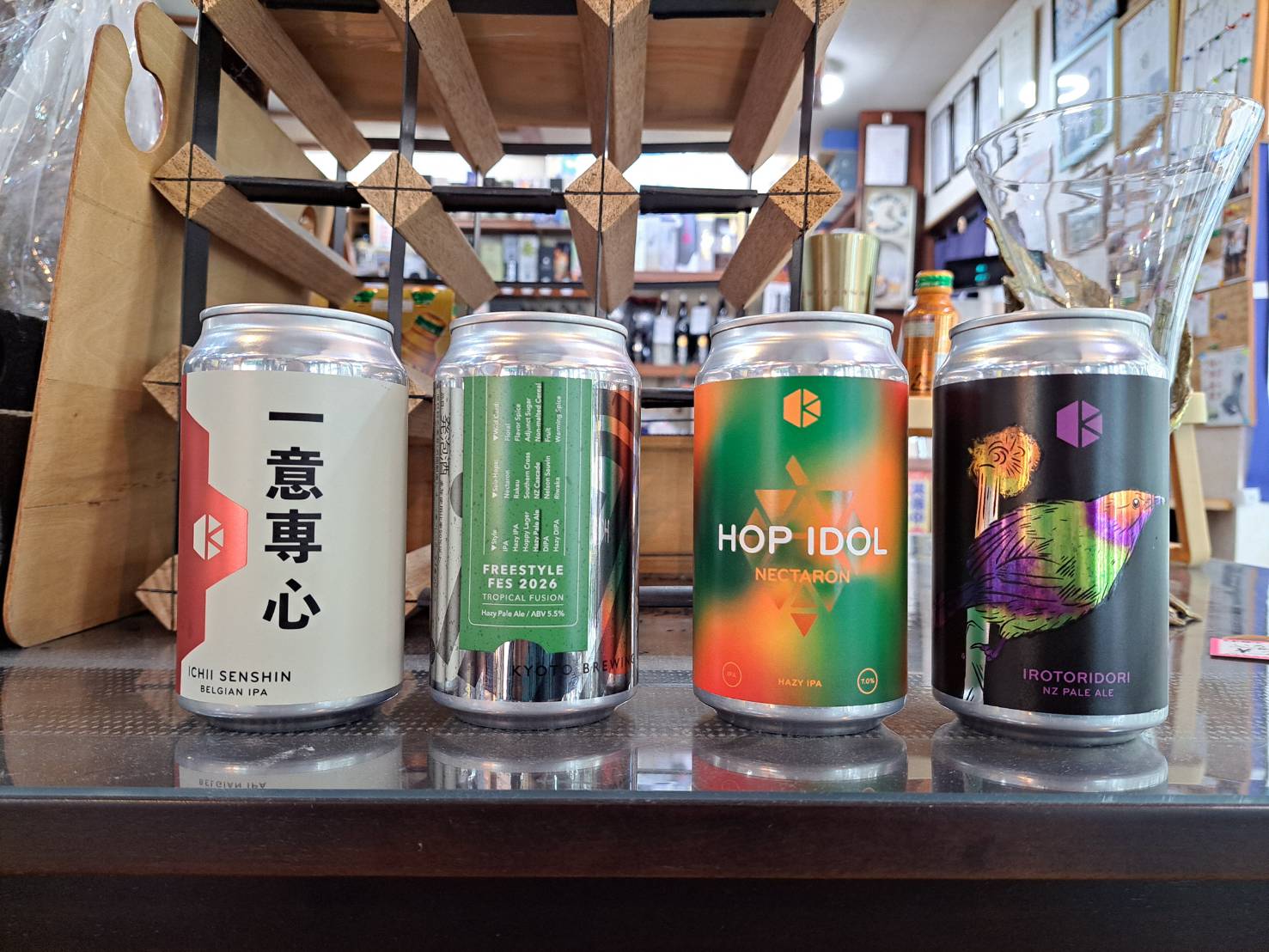 『大人気クラフトビールの京都醸造所から4種類のビールが入荷しました』