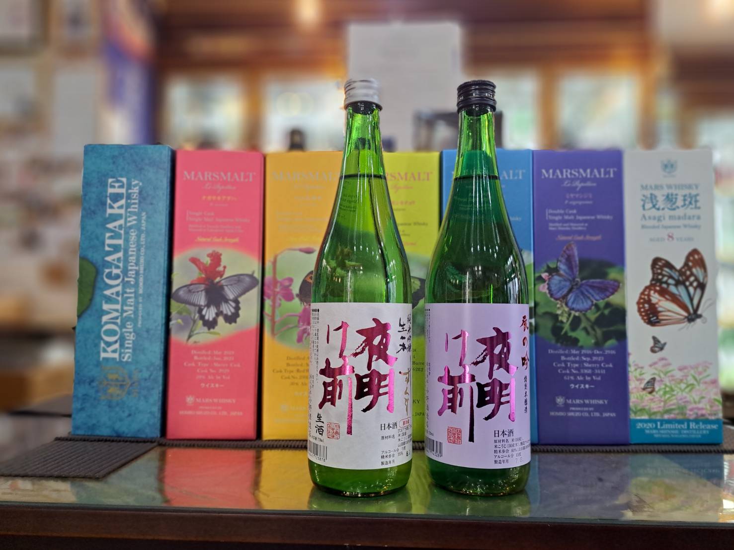 『小野酒造店さんの春季限定酒、夜明け前・純米吟醸・生一本・雫取り生原酒が入荷しました』